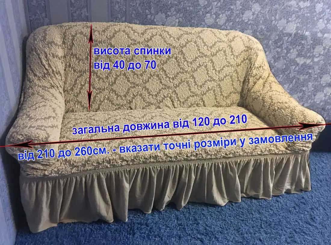 Як міряти диван